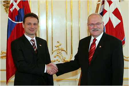 Prezident SR prijal chorvtskeho ministra zahraninch vec 