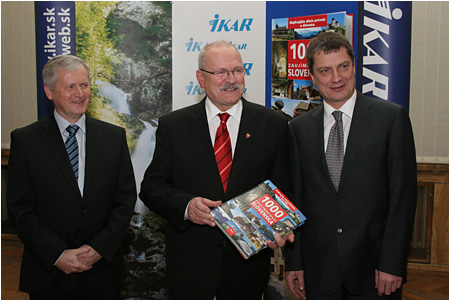 Prezident SR na prezentcii knihy zaujmavost o Slovensku