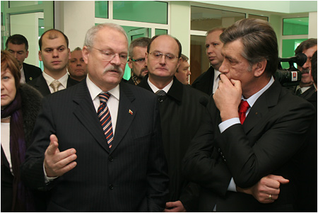 Prezident SR pracovne navtvil Ukrajinu - 14.1.2008