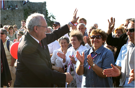 Prezident SR vyzdvihol na Devne posolstvo spolupatrnov Eurpy