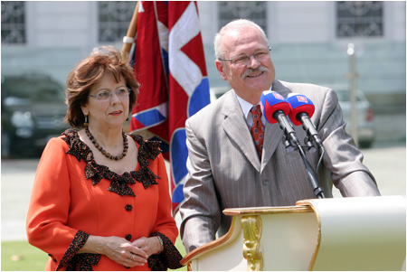 Slovak President Ivan Gaparovi has been in office for four years  