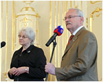 Prezident SR prijal ministerku prce, socilnych vec a rodiny SR Vieru Tomanov