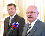 Prezident SR prijal ministra obrany Jaroslava Baku