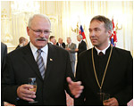 Prezident SR prijal zstupcov Stretnutia kresanov Bratislava 2008