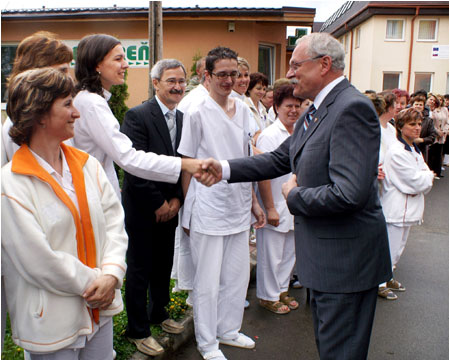 Prezident SR Ivan Gaparovi navtvil Oravu 