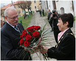 Prezident SR Ivan Gaparovi navtvil Kremnicu