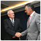 Portugalsk prezident Cavaco Silva a slovensk prezident Ivan Gaparovi vystpili na ekonomickom seminri 