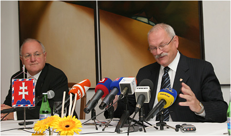 Prezident SR Ivan Gaparovi vystpil na konferencii Slovensko v zrkadle eurpskeho socilneho modelu