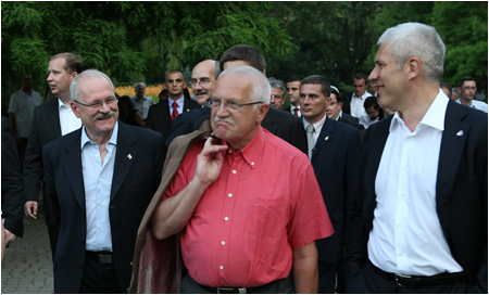 Slovak and Serbian Presidents Meet for Informal Dinner