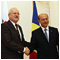Slovensk prezident v Bukureti rokoval s rumunskm prezidentom Traianom Basescuom