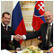 President of Russian Federation Dmitry Medvedev Pays Official Visit to Slovakia [new window]