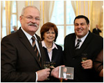 Prezident SR s manelkou sa stretol so zstupcami Slovenskej humanitnej rady