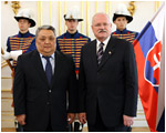 Mongolsk vevyslanec odovzdal hlave ttu poverovacie listiny