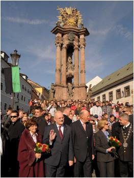 King of Norway Pays Historical First Visit to Slovakia 