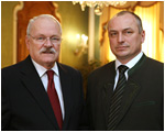 Predstavitelia Slovenskej poovnckej komory u prezidenta