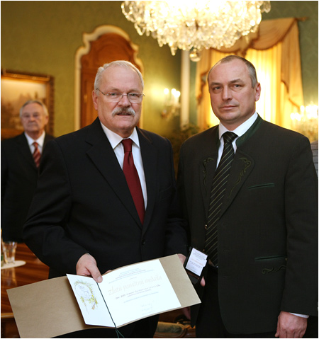 Predstavitelia Slovenskej poovnckej komory u prezidenta