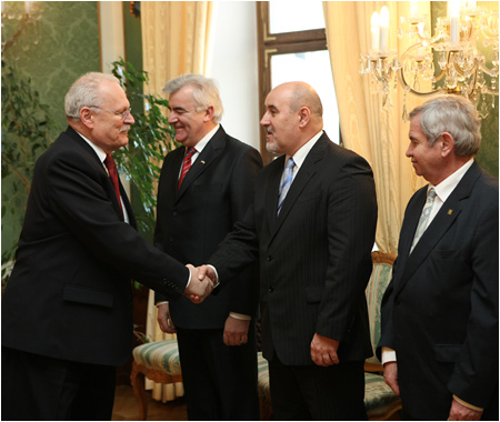 Prezident Ivan Gaparovi rokoval s predstavitemi KOZ 
