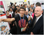 Prezident SR Ivan Gaparovi navtvil Expo Sciences International 2011