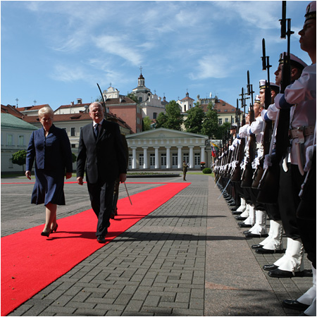 Prezident SR Ivan Gaparovi na oficilnej nvteve Litovskej republiky