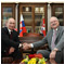 Prezident Ivan Gaparovi prijal ruskho premira Vladimira Putina