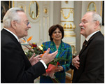 Prezident Ivan Gaparovi oslavuje 70. narodeniny