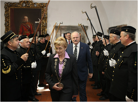 Prezidentovi SR udelii estn obianstvo mesta Bansk tiavnica