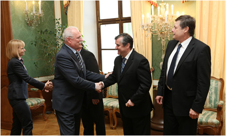 Prezident Ivan Gaparovi rokoval s predstavitemi rezortu zdravotnctva