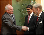 Prezident Ivan Gaparovi sa stretol s predstavitemi nie miest Slovenska