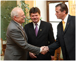 Prezident SR Ivan Gaparovi rokoval s predstavitemi Odborovho zvzu pracovnkov kolstva a vedy