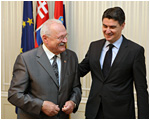 Ivan Gaparovi rokoval s chorvtskym premirom