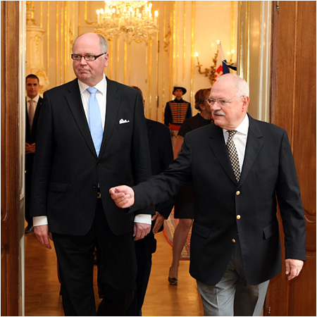 Slovak President Ivan Gaparovi Holds Talks with the Speaker of Parliament of the Republic of Finland 