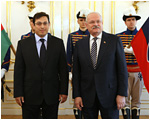Vevyslanec Azerbajdanu na nstupnej  audiencii u prezidenta SR