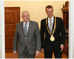 Prezident v Koiciach rokoval s primtorom a predstavitemi mesta a kraja 