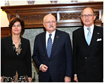 Prezident Ivan Gaparovi v Haagu rokoval s predsedami oboch komr parlamentu