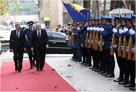 Slovak President Ivan Gaparovi Pays an Official Visit to Bosnia and Herzegovina