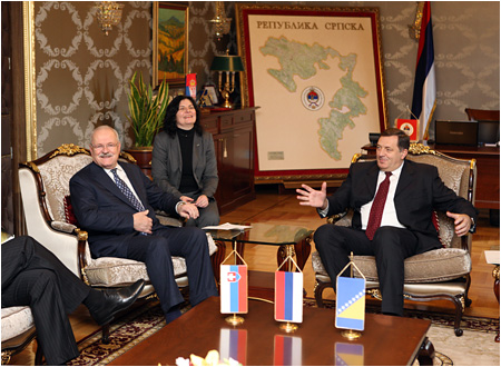 Prezident v Banja Luke hovoril s prezidentom Republiky srbskej o euroatlantickej integrcii 