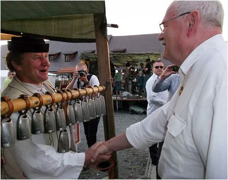 Ivan Gaparovi pozdravil 59. ronk Folklrneho festivalu Vchodn