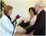 Prezident SR Ivan Gaparovi prijal delegciu Slovenskej komory sestier a prodnch asistentiek