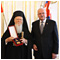 His All Holiness Bartholomew I Received by Slovak President Ivan Gaparovi [new window]