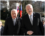 Slovak and Czech Presidents Exchange State Decorations