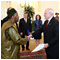 Poverovacie listiny odovzdal prezidentovi SR guinejsk vevyslanec 