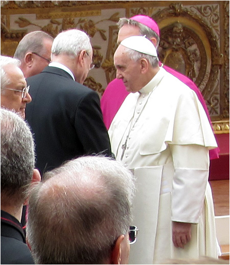 President Ivan Gaparovi attends canonisation of John XXIII and John Paul II