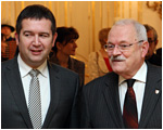 Ivan Gaparovi prijal predsedu Poslaneckej snemovne Parlamentu R