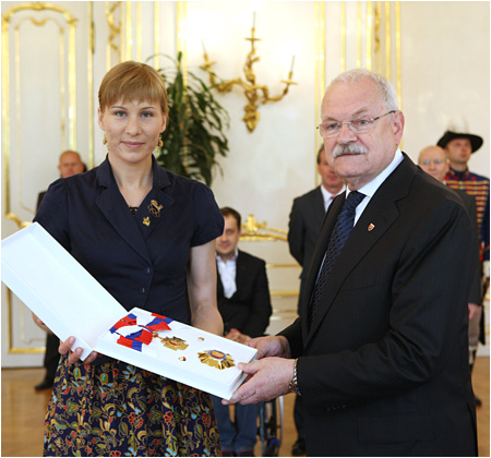Prezident udelil ttne vyznamenanie portovkyniam Kuzminovej a Farkaovej