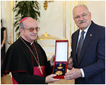 Prezident SR ocenil apotolskho nuncia na Slovensku