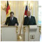 Part 2. Official visit of the President of the Federal Republic of Germany to Slovakia Bratislava Presidential Palace Press conference of the Presidents 2 November 2005 [new window]