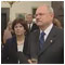 Slovak community with H.E. I. Gaparovi and his wife Silvia, New York, Residence of the Permanent Representative of Slovakia to the UN, 16 September 2005 [new window]
