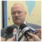 H. E. I. Gaparovi for Slovak media after the start of the  60th UN General Assembly Debate - New York - the UN headquarters in New York - 17 September 2005 [new window]