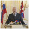 President I. Gaparovi on the occasion of  the death of Pope John Paul II - Bratislava - Presidential Palace - 3 April 2005 [new window]