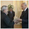 Handing-over of the Letters of Credence to the head of the diplomatic mission of the Slovak Republic to Thailand, Vasiľ PYTEĽ, Bratislava,  the Presidential Palace, 16 August 2005 [new window]